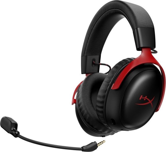 Hyperx cloud iii s wireless headset d 774398 2 orig - HyperX Cloud III S Wireless Gaming Headset (Black/Red)