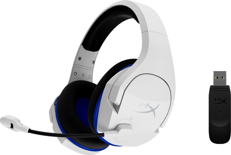 Hyperx cloud stinger core draadloze h 774376 2 orig - HyperX Cloud Stinger Core Wireless Gaming Headset - White