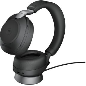 Evolve2 85 MS Stereo Headset Zwart met laadstation - afbeelding 2