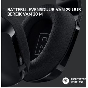 Logitech G733 LIGHTSPEED Draadloos RGB Gaming Headset Zwart - afbeelding 8