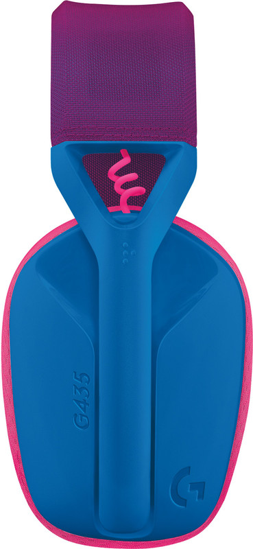 Logitech g435 lightspeed draadloze head 774409 3 orig - Logitech G435 Lightspeed Draadloos Gaming Headset, Blauw