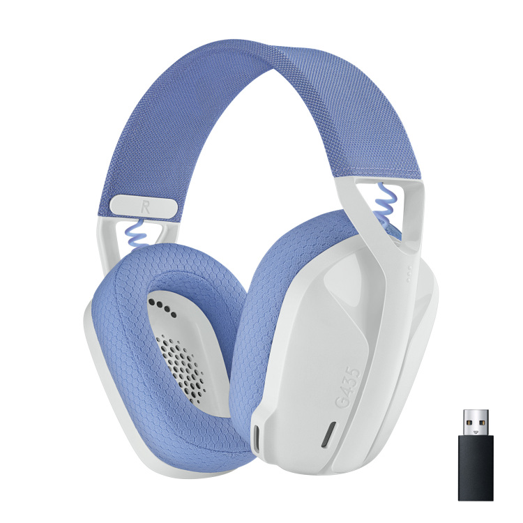G435 Lightspeed Draadloos Gaming Headset Wit - afbeelding 8