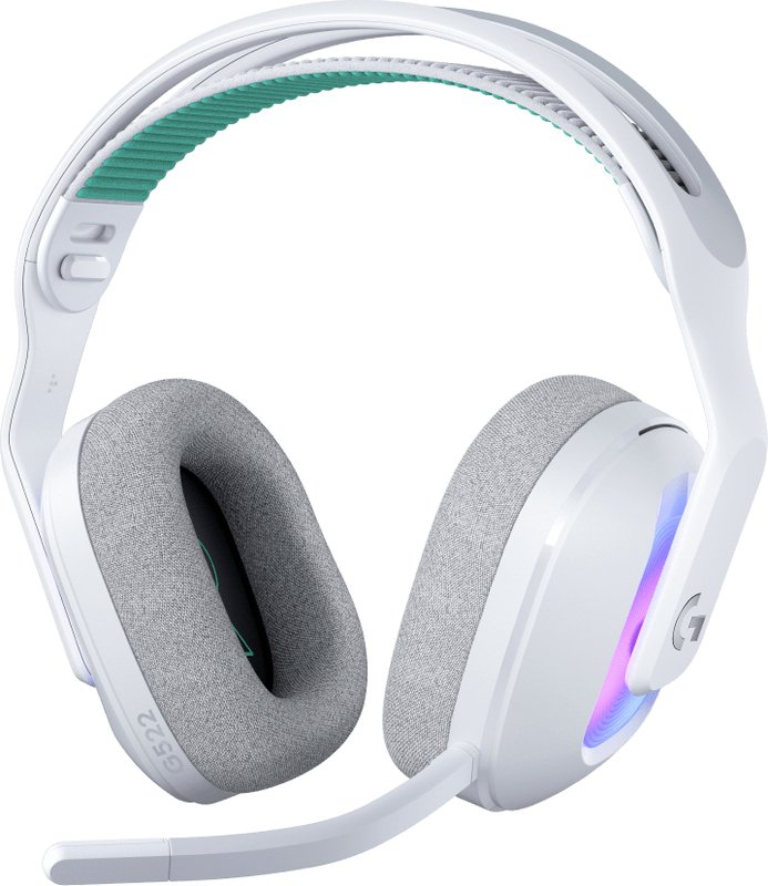 Logitech g522 lightspeed draadloze head - Logitech G522 Lightspeed Draadloos Wit