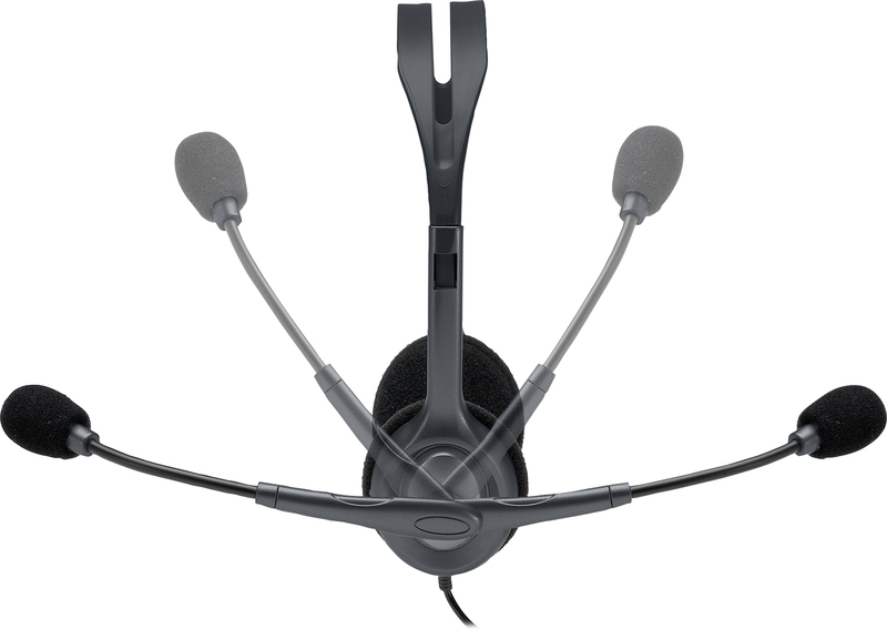 Logitech h111 stereo headset noise canc 2 orig - Logitech H111 Bedraad Grijs