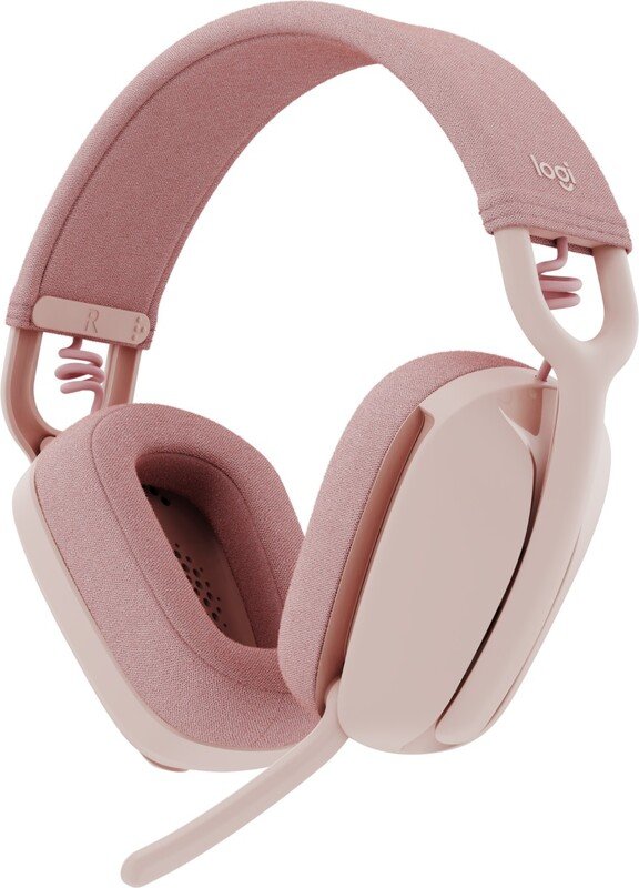 Logitech zone vibe 100 draadloze headse 774444 - Logitech Zone Vibe 100 Draadloos Roze