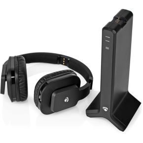 HPRF321BK Draadloze TV-Koptelefoon Zwart - afbeelding 4