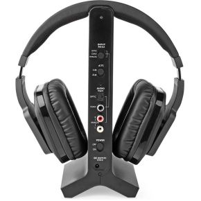 HPRF321BK Draadloze TV-Koptelefoon Zwart - afbeelding 8