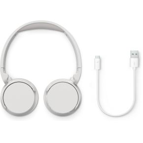 TAH3209WT/00 Draadloze On-Ear Hoofdtelefoon Wit - afbeelding 7