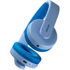 TAK4206BL/00 Kids Wireless On-Ear Headphones, Blue - afbeelding 3