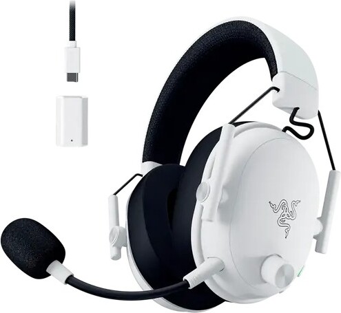 Razer blackshark v3 headset 774485 2 orig - Razer BlackShark V3 Draadloze Gaming Headset Wit