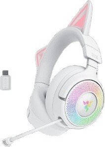Razer kraken kitty v3 pro draadloze - Razer Kraken Kitty V3 Pro Wit Gaming Headset