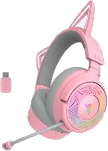 Razer kraken kitty v3 pro quartz hea 2 orig - Razer Kraken Kitty V3 Pro Roze Gaming Headset
