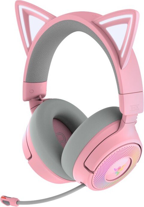 Razer kraken kitty v3 pro quartz hea - Razer Kraken Kitty V3 Pro Roze Gaming Headset
