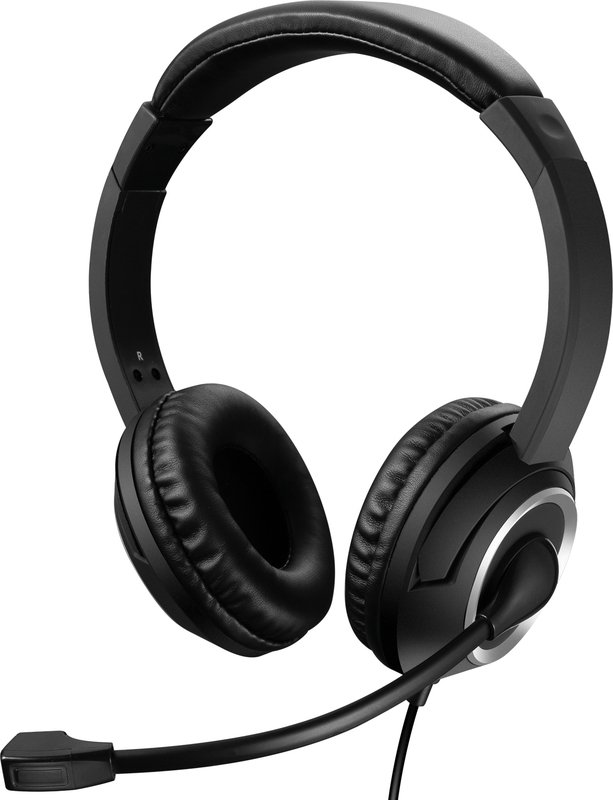 Sandberg 126 16 usb chat headset zwart - Sandberg USB Chat Bedraad Zwart