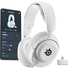 Arctis Nova 5 Wireless Gaming Headset Wit - afbeelding 4