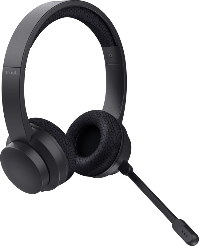 Trust ayda draadloze enc headset pc 2 orig - Trust Ayda Wireless ENC Zwart