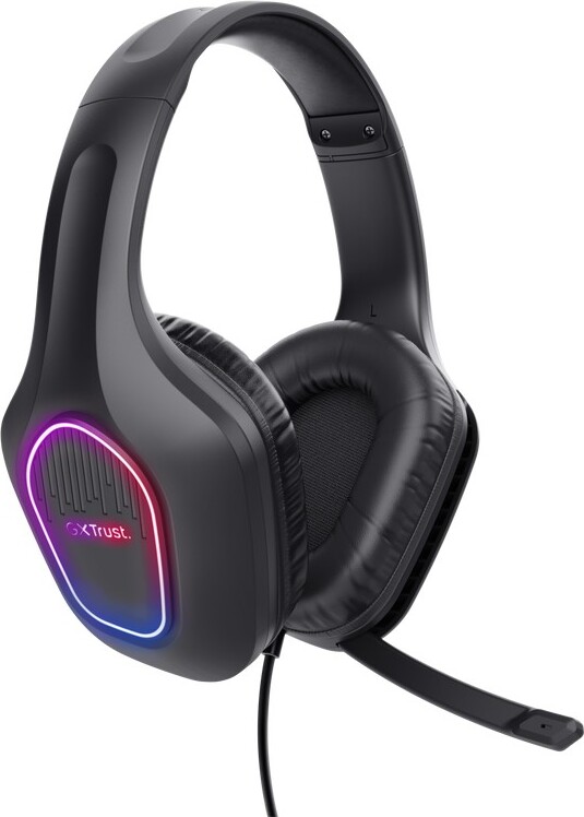 Trust gxt 416 zirox headset verlicht 2 orig - Trust GXT 416 Zirox Bedraad Zwart