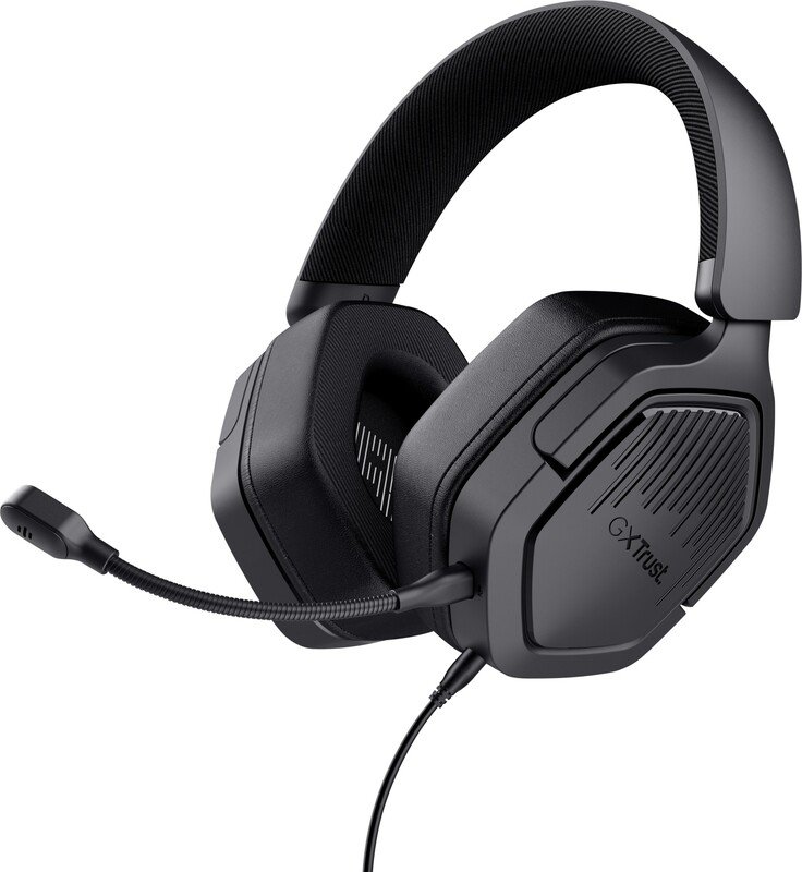 Trust gxt 492 carus headset bedraad - Trust GXT 492 Carus Bedraad Zwart
