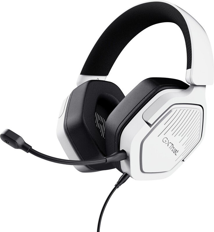 Trust gxt 492w carus headset bedraad - Trust GXT 492W Carus Bedraad Wit
