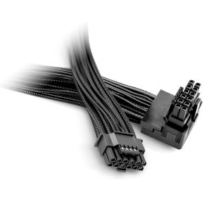Be quiet 12v 2x6 12vhpwr 90 cable pci 4 orig - be quiet! BC073 70 cm GPU-voedingskabel (zwart)