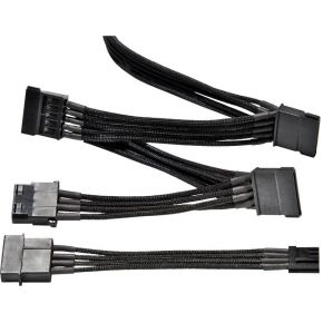 Be quiet multi power cable 700mm 3x sat 4 orig - be quiet! BC050 70 cm Voedingskabel (zwart)
