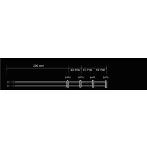 Be quiet s ata power adapter cs 3440 2 orig - be quiet! BC022 42 cm Voedingskabel (zwart)
