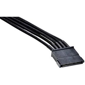 Be quiet sata power cable 300mm 1x sata 4 orig - be quiet! BC020 30 cm Voedingskabel (zwart)