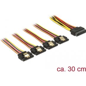 Delock 60157 0 3m sata 15 pin 2 orig - DeLock 60157 30 cm SATA-kabel