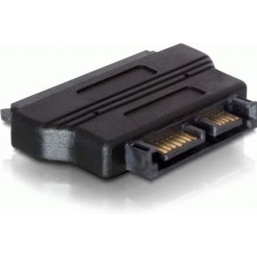 Delock 61694 adapter slim sata 13 pin 2 orig - Delock Adapter SATA 22Pin Buchse Slim SATA 13Pin SATA-kabel (zwart)