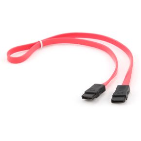 Gembird cc sata data xl sata kabel 2 orig - Gembird CC-SATA-DATA-XL 100 cm SATA-kabel (rood)