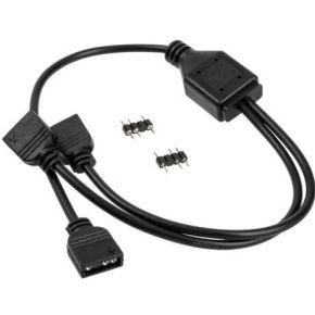 Kolink 1 2 splitterkabel 30cm 2 orig - Kolink PGW-AC-KOL-043 30 cm RGB-kabel (zwart)