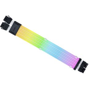 Lian li lian li strimer wireless 2x 8 4 orig - Lian Li Strimer Wireless CPU 2X8 ARGB 26 cm Voedingskabel (zwart)