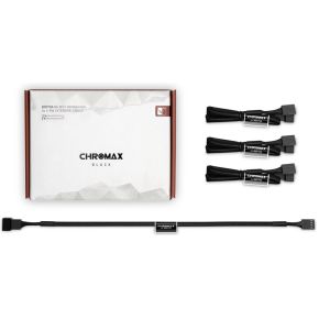 Noctua na sec1 4 pin extension cable 2 orig - Noctua NA-SEC1 30 cm Fansplitter (zwart)