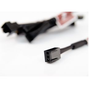 Noctua na sec2 3 pin extension cable 2 orig - Noctua NA-SEC2 30 cm Fansplitter (zwart)