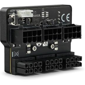 Thermal grizzly wireview gpu 3x8pin normal 2 orig - Thermal Grizzly TG-WV-P38N GPU-voedingskabel (zwart)