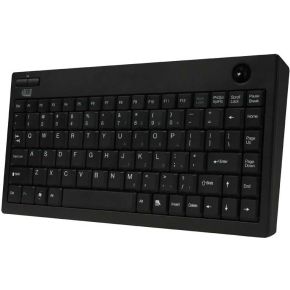 EasyTrack 3100 Mini Trackball toetsenbord Draadloos Zwart Toetsenbord - afbeelding 2