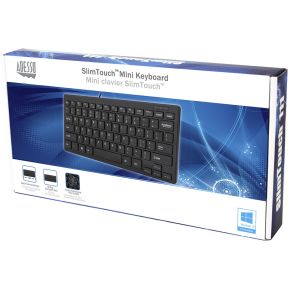 SlimTouch 111UB toetsenbord Zwart Toetsenbord - afbeelding 7