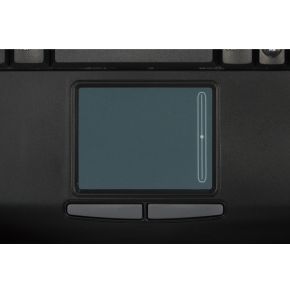 SlimTouch 410 Mini Touchpad toetsenbord Zwart Toetsenbord - afbeelding 3