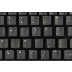 SlimTouch 410 Mini Touchpad toetsenbord Zwart Toetsenbord - afbeelding 5