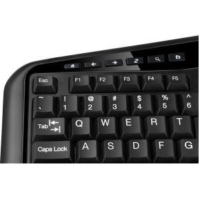 Tru-Form 4500 toetsenbord Draadloos Zwart Toetsenbord - afbeelding 8