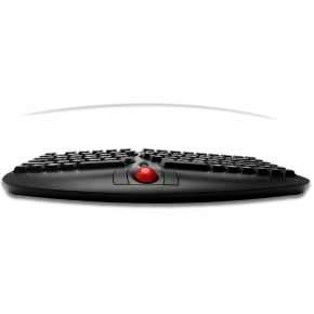 Tru-Form Media 3150 Wireless Ergo Trackball Toetsenbord, Black - afbeelding 5