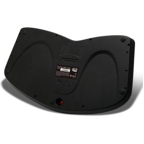 Tru-Form Media 3150 Wireless Ergo Trackball Toetsenbord, Black - afbeelding 7