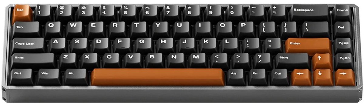 Akko mod68 he misty black brown 65 7 orig - AKKO Mod68 He Misty Black Brown 65% Astrolink Magnetische Toetsenbord