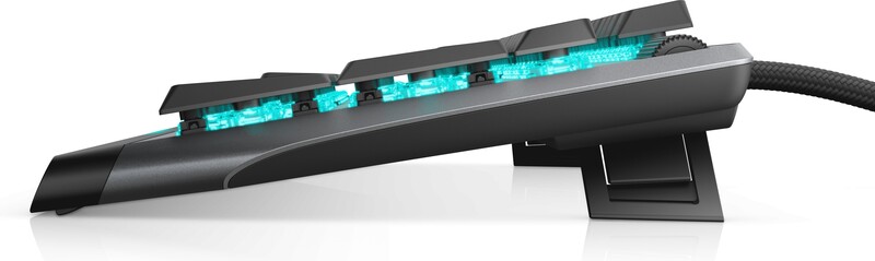 Alienware aw510k toetsenbord gamen usb z 775565 4 orig - Alienware AW510K Low Profile Gamingtoetsenbord Toetsenbord (Grey)