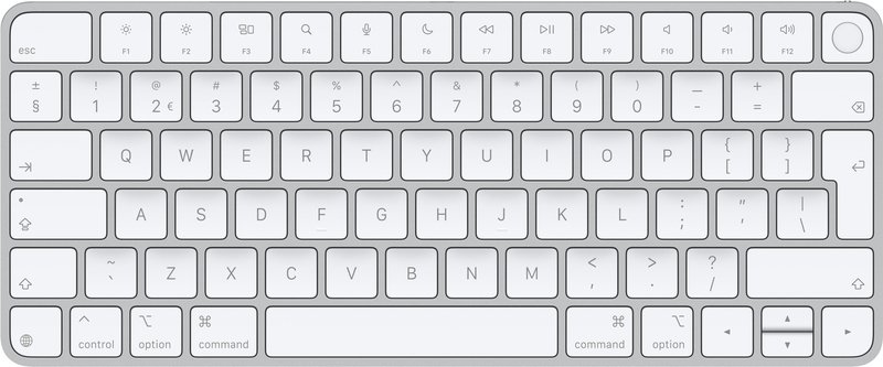 Apple magic keyboard touchid mac dra 775732 - Apple Magic Toetsenbord TouchID Mac Draadloos Wit Qwerty Nederlands