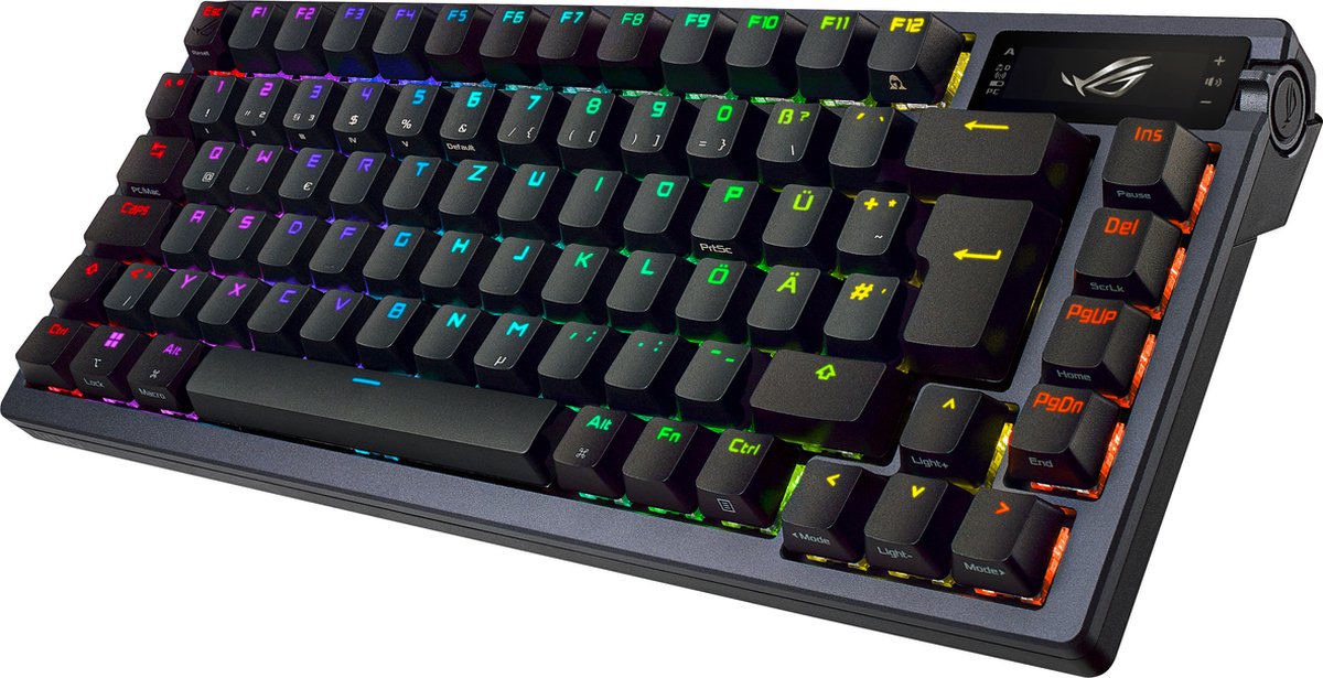 Asus rog azoth toetsenbord gamen us 10818687 3 orig - ASUS ROG Azoth Toetsenbord (zwart)