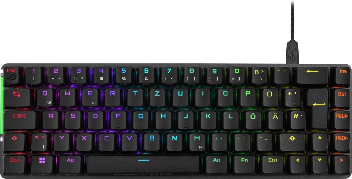 Asus rog falchion ace black toetsen