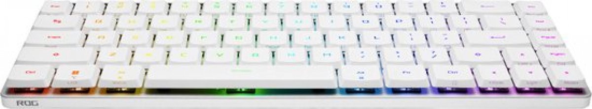 Asus rog falchion rx low profile to 3 orig - ASUS ROG Falchion RX Low Profile Toetsenbord (wit)
