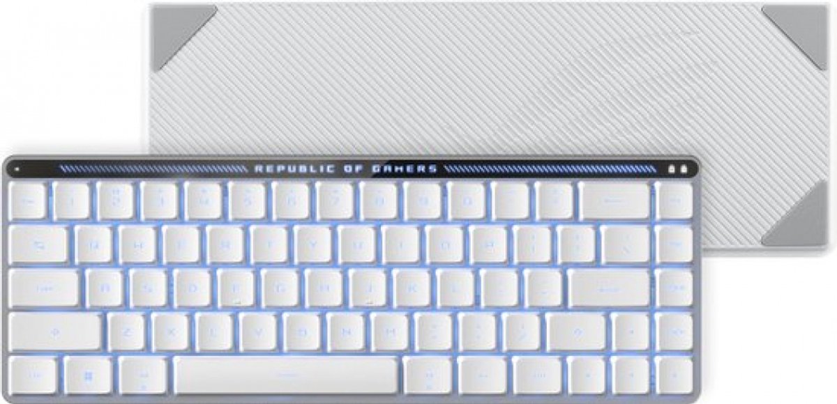 Asus rog falchion rx low profile to 6 orig - ASUS ROG Falchion RX Low Profile Toetsenbord (wit)