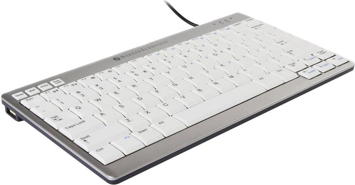 Bakkerelkhuizen ultraboard 950 mini toetsenbor 10 orig - BakkerElkhuizen Ultraboard 950 Toetsenbord (wit)